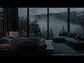 Relaxing rain sounds for insomnia relief and stress reduction  resting in a cozy bedroom