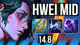 HWEI vs KARMA (MID) | Rank 1 Hwei, 12/1/13, 58k DMG, Legendary, Rank 12 | TR Challenger | 14.8