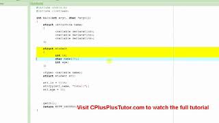 Structures in C Language Part-2