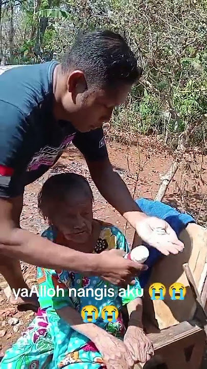 Tega sekali yang menelantarkan nenek, anak y kemana #shorts #shortvideo
