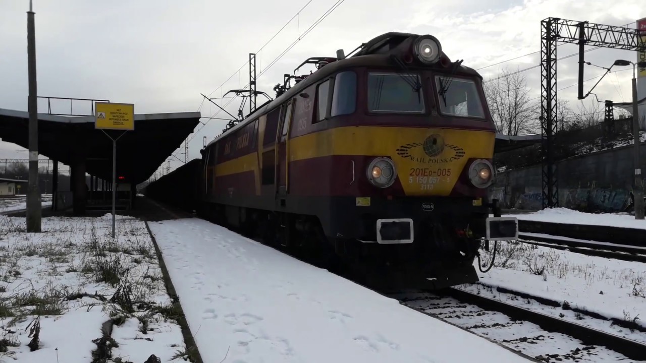 Mysłowice - Rail Polska 201Eo-005 z ochroną