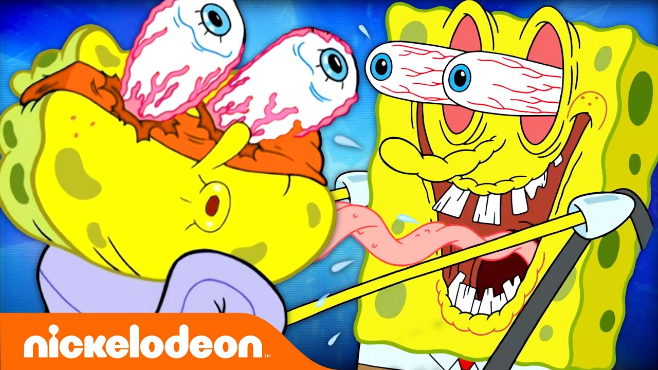 SpongeBob's MOST Eye-Popping Moments! 👁 | Nickelodeon Cartoon Universe -  YouTube
