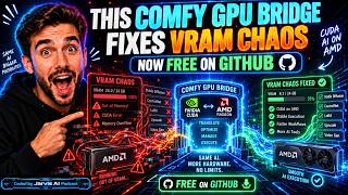 THIS COMFY GPU BRIDGE FIXES VRAM CHAOS — NOW FREE ON GITHUB #AI #GPU #AMD