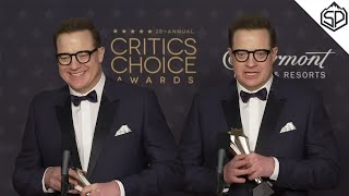 Брендан Фрейзер о своей награде и эмоциональной речи на Critics Choice Awards