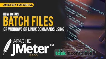 How to Run Batch/Shell Files in Windows or Linux Commands using JMeter