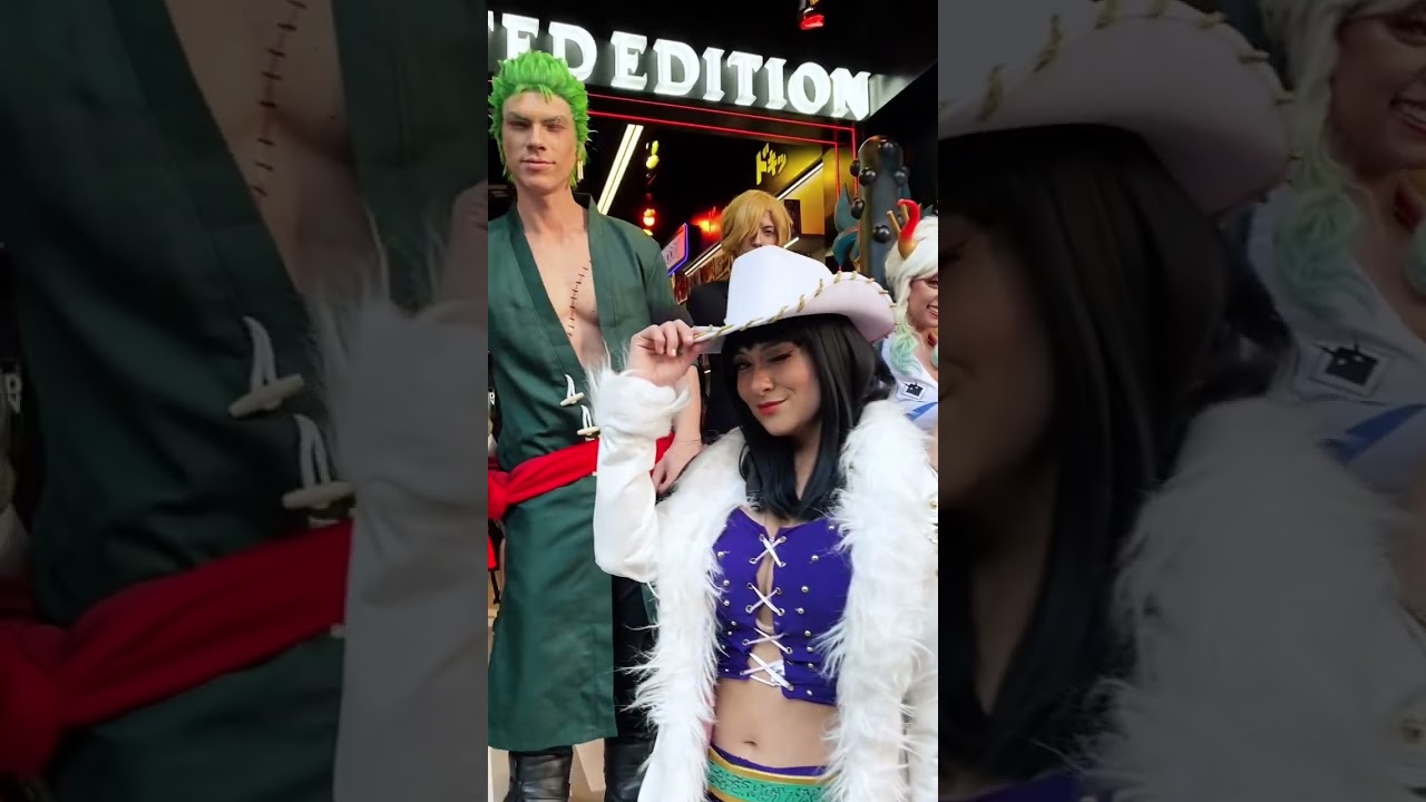 Cosplays de One Piece na Liberdade - Zoro, Robin, Nami, Luffy, Sanji