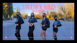 Kpop In Public Spain Blackpink 블랙 핑크 - Lovesick Girls 1Step Dance Cover