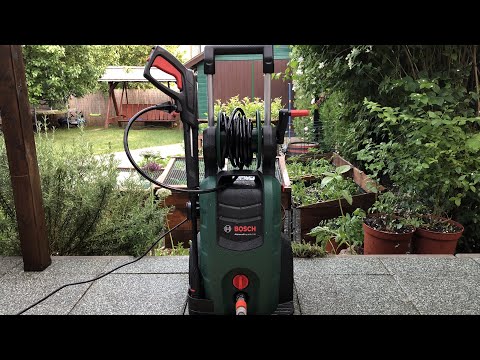 Bosch AdvancedAquatak 140 High-pressure washer testing / magasnyomású mosó teszt