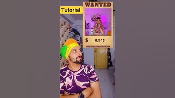 Tutorial Wanted Filter #tutorialfilter #tutorial #tutorialyoutube#tiktok #viralshorts
