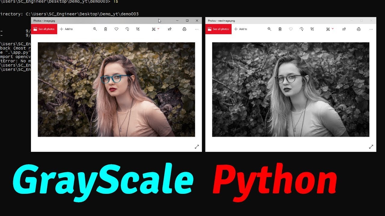 Python Convert Rgb To Grayscale