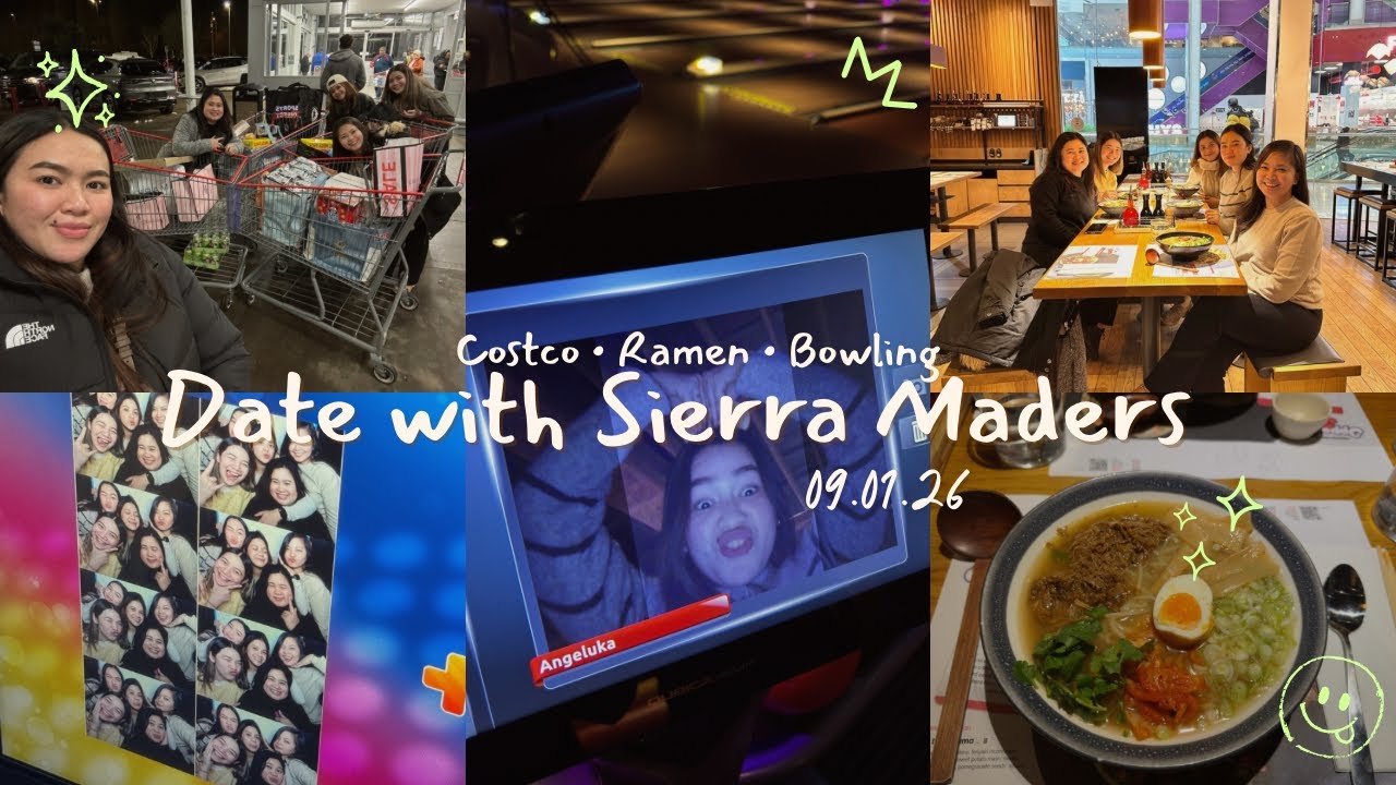 Life in England | brunch o’clock, bowling time & grocery runs with the Sierra Maders. 