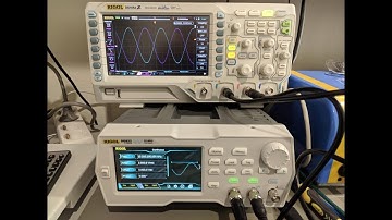 Rigol DG822 Arbitrary Waveform Generator Unboxing & Brief Demo