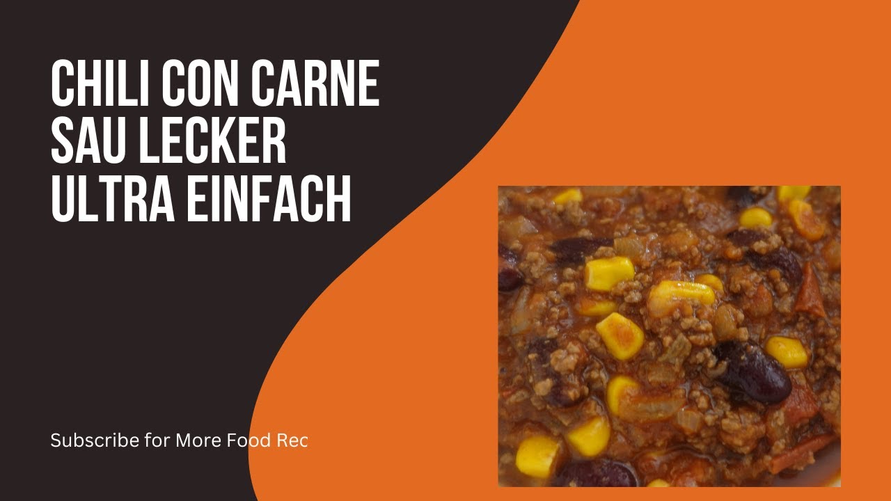 Chili con Carne YouTube