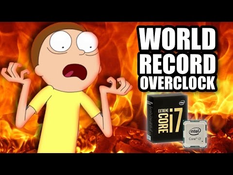 WORLD RECORD - Worlds FASTEST i7 6950x CPU - Extreme Overclocking Live on Stage