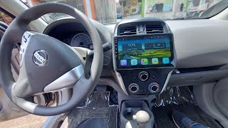 شاشة نيسان صني 2015-2021 مع الفريم 10انش مع الكاميرا -Nissan Sunny Android 10 inch screen