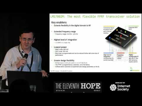 The Eleventh HOPE (2016): Democratizing Wireless Networks with LimeSDR