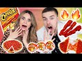 FLAMIN HOT CHEETOS MUKBANG Challenge w/ MATPAT!