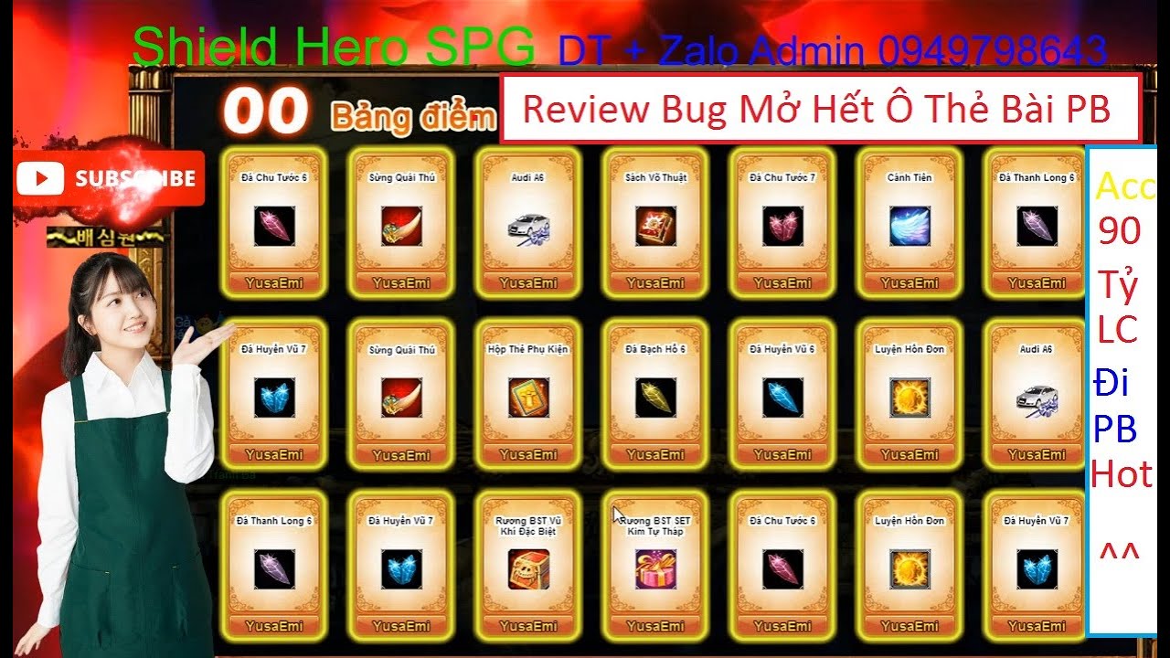 Gunny Lậu Chỉ Số Khủng Thể Lực Khủng Buff Max Dame... - youtube