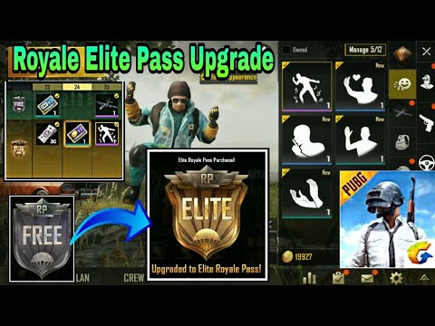 Pubg Mobile - Royale Elite Pass Upgrade - YouTube