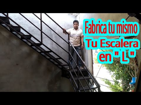 Video: Haciendo una escalera de metal al segundo piso. Hacer una escalera de metal con tus propias manos