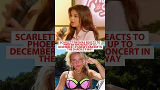 Scarlett Thomas Responds to Phoebe Supporting Josh at Concert