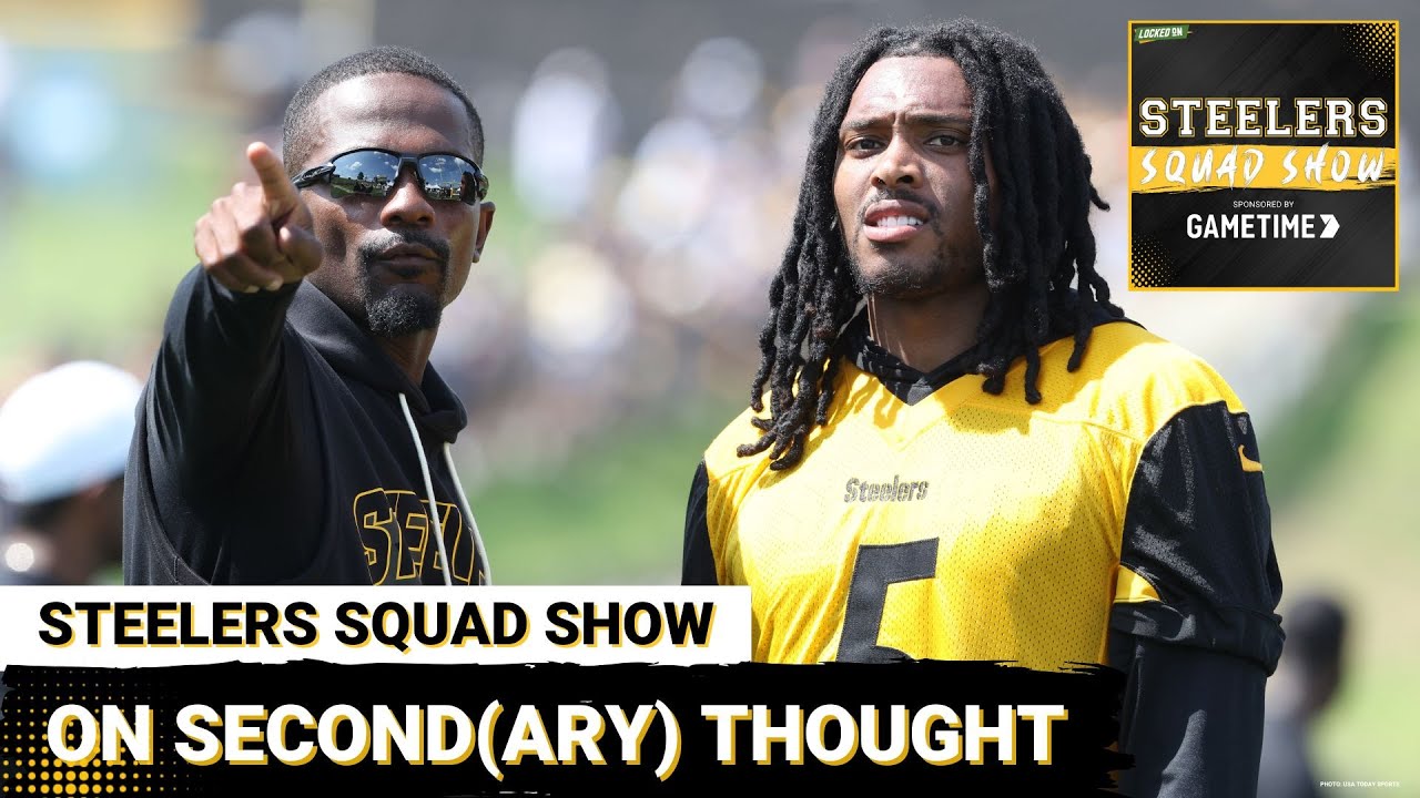 STEELERS SQUAD SHOW: Ramsey and Slay Debuts, Roster Cuts and Panthers Preseason Preview!