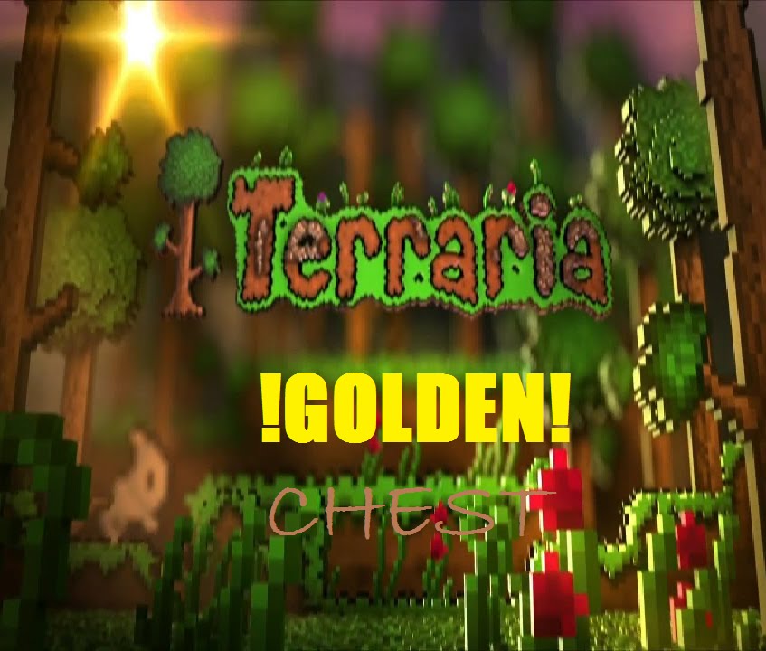 Terraria survival series 3 GOLDEN CHEST YouTube