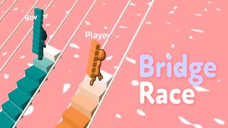 Bridge Race level 10 - GOOD GAME #shorts screenshot 1