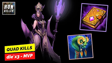 HoN Wretched Hag GRIMOIRE OF POWER with KULDRA