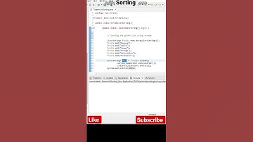 How to sort list of element   using stream in java 8 || java 8 interview questions #java #code