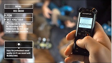 OLYMPUS LS-P2 - Music Recording Tutorial with Ramon Figueras
