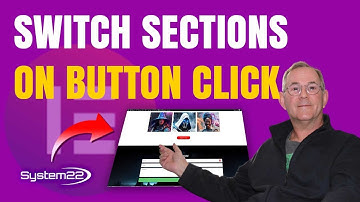Elementor How To Switch Between Sections Using A Dynamic Button