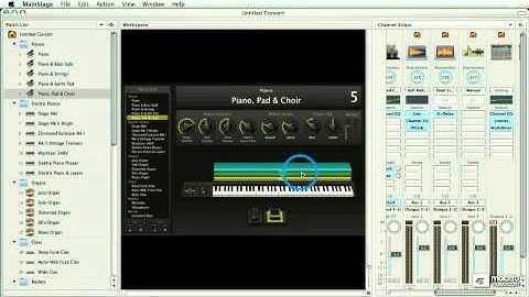 MainStage 2 101: Core MainStage 2 - 04. Four Types of Channel Strips