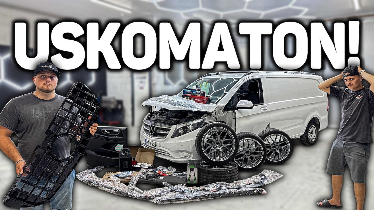 TUUNATTIIN PAKU! | Mercedes-Benz Vito w447