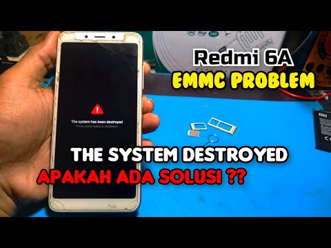 FIX THE SYSTEM HAS BEEN DESTROYED | REDMI 6A