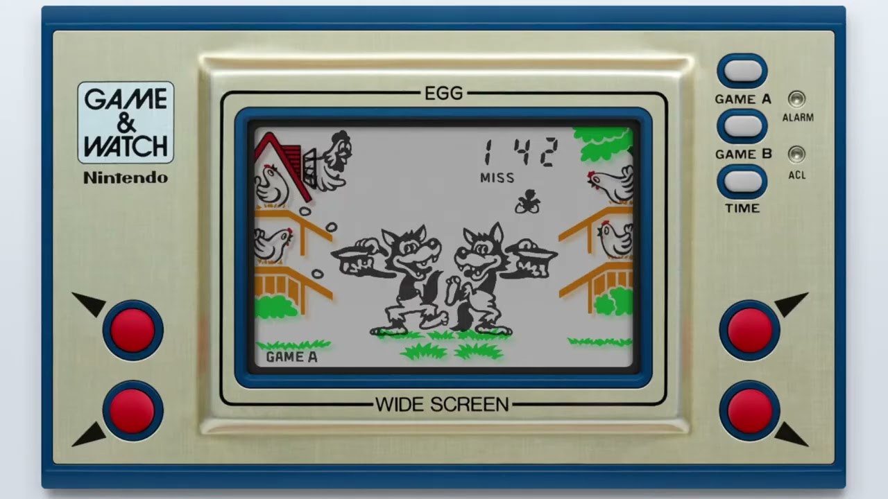 Game & Watch: Egg [Handheld Longplay] (1981) Nintendo - YouTube