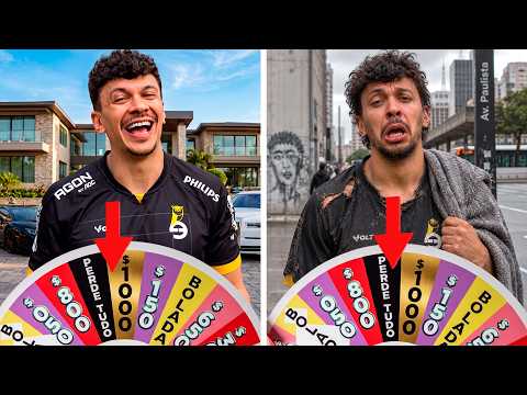 IF YOU MISS, YOU LOSE ALL THE MONEY!!! *soccer wheel of fortune* 💰🤑