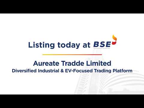 Listing Ceremony Aureate Tradde Limited at BSE