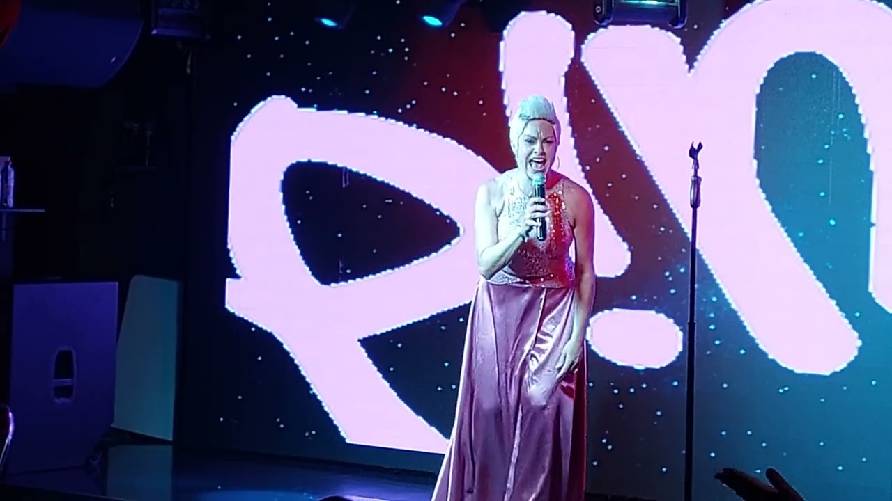 P!nk She's Pink. Rockerfellas Benidorm. 15th July 2024.