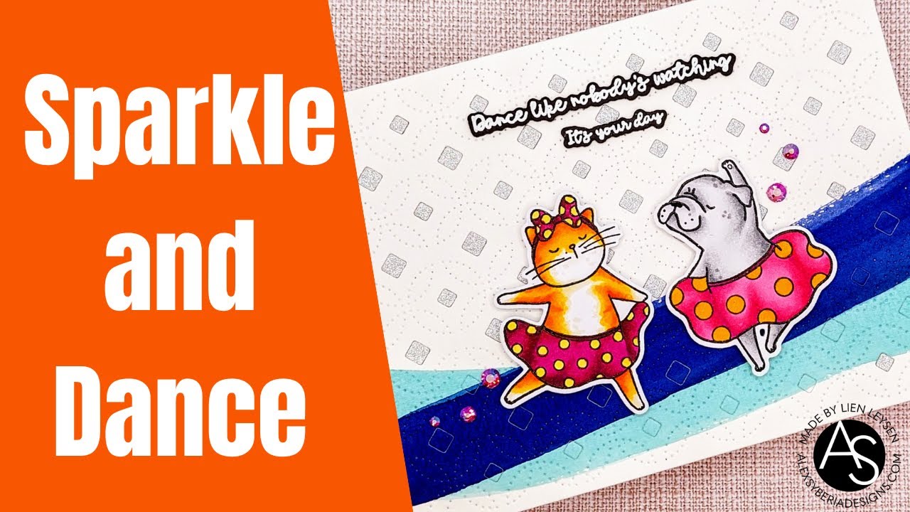 Sparkle And Dance | Simple Die Cut Inlay - YouTube