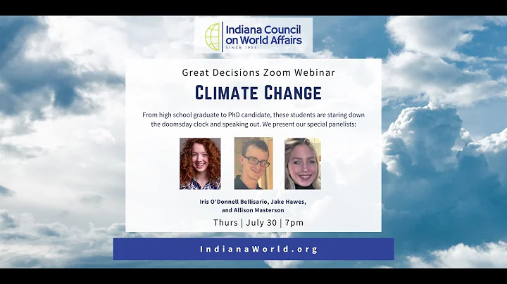 Climate Change Student Panel: Iris ODonnell Bellis...