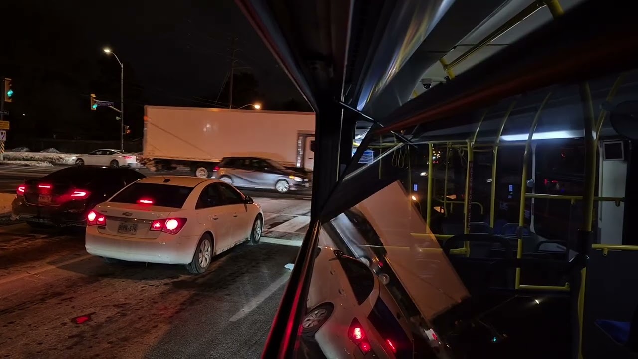 Voith Kickdown? Open Window POV 2014 New Flyer XD40 