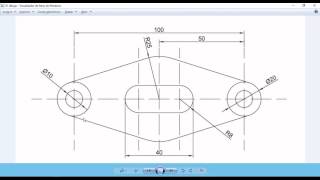 Dibujo 01 pieza mecánica en Autocad 2017 (forma 1) by Dibujo con Casagu 193,241 views 7 years ago 19 minutes