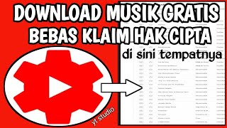 Cara mudah download musik no copyright