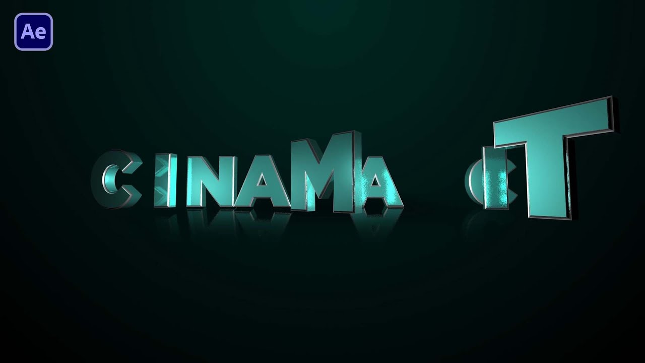 Cinematic Trailer Title Animation in After Effects | No Plugins #movie ...