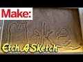 Controlled Chaos: Etch-A-Sketch Coffee Table