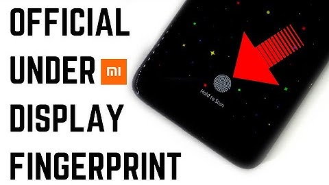 Official Miui 10 Under Screen Display Fingerprint Theme | Redmi Phone