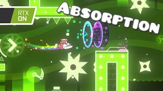 Absorption (RTX ON) | ALL COINS | Harder 6* daily level by NemsyLL | Geometry Dash