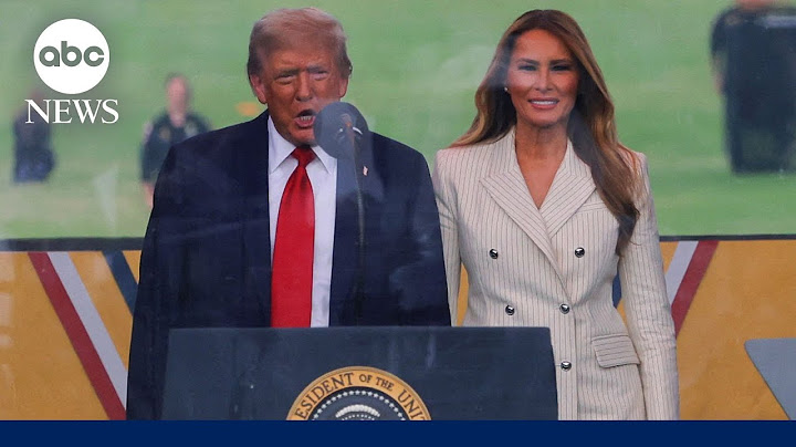 Trump arrives at Grand Military Parade in DC with Melania Trump