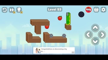 Snake Puzzle Slither to Eat  Level 53 walkthrough Solution | Gameplay 